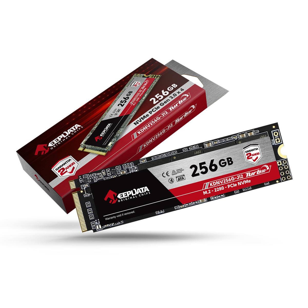 SSD M.2 Nvme 256gb 2280 Keepdata Kdnv256g-j12 | Amazon.com.br